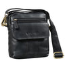 "Jerry" Saco Pequeno de Couro Homem Vintage