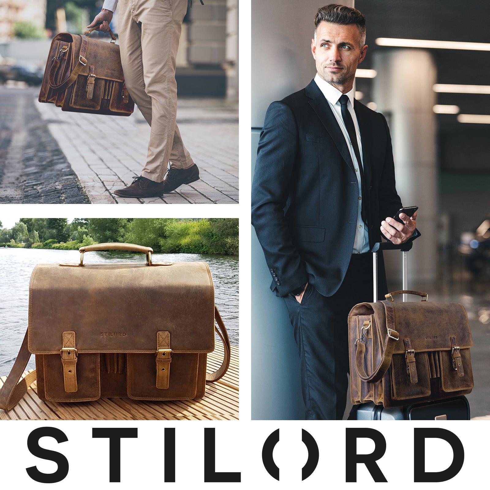 Businesstasche Groß Leder