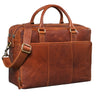 "Isaac" Bolsa De Cuero Business Vintage Maletín 13,3" Para Laptop