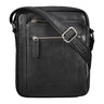 "Bruce" Bolsa Vintage Masculina de Couro Pequena para Ombro