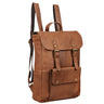 B-WARE "Manila" Vintage Leather Backpack Senhoras Homens