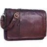 B-WARE "Maximus" XXL Saco de Ombro em Pele