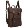 B-WARE "Manila" Vintage Leather Backpack Senhoras Homens