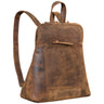 "Cathy" Mochila Feminina Couro Elegante