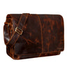 "Alex" Bolsa Vintage de Couro – Pasta Executiva Masculina e Feminina