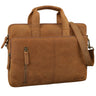 “Raihn” Bolsa De Couro Para Ombro Masculina 13.3 – 14" Laptop