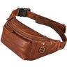"Adelmo" Bolsa de Cintura Homem em Pele Vintage