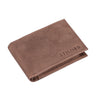 "Lincoln" Mini Carteira Couro RFID Para Homem Slim Porta Cartões
