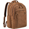 "Eron" Mochila grande de couro business para homem para portátil 15,6–16" para trabalho