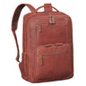 "Laurenz" Mochila Homem Pele XL 15,6-17,3 Polegadas com Compartimento Tablet Faixa