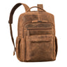 "Hiro" Couro Mochila para Laptop 16 Polegadas para Homens e Mulheres