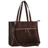 "Madeleine" Grande Bolsa de Couro para Mulheres Vintage