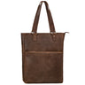 STILORD „Lund“ Shopper Feminina Couro Bolsa de Couro para Escritório & Cidade