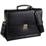 B-WARE Vintage Leather Briefcase Antique Brown