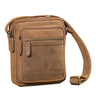 "Lorenzo" Bolsa Masculina de Couro Pequena para Tablet 8"