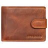 "Merrick" Carteira de Couro RFID Masculina com Proteção e Estilo