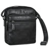 "Kony" Bolsa Vintage Masculina de Couro Crossbody Resistente