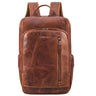 "Johnson" Mochila Masculina de Couro – Mochila Executiva Vintage