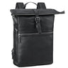 "Tacoma" Mochila Rolltop de Couro para Mulheres Grande Business Homens