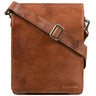 STILORD "Oxford" mala tiracolo vintage couro homem pele média vertical DIN A4