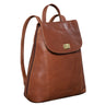 B-WARE "Victoria II" Lederrucksack Damen Vintage