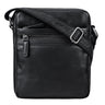 "Oli" Bolsa Masculina de Couro Média Transversal Elegante e Funcional