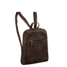 "Millie" Mochila Pequena de Couro Legítimo Crossbody para Mulheres